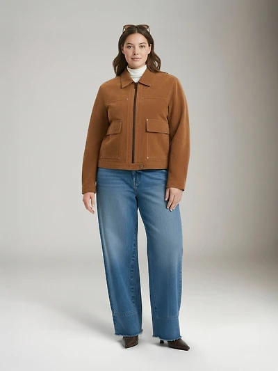 Blair Vegan Suede Jacket