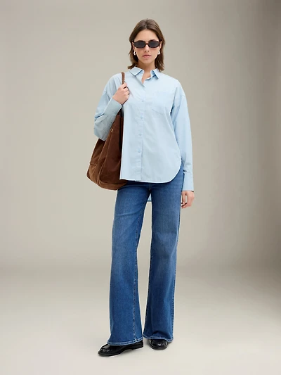 Jamie Relaxed Poplin Shirt