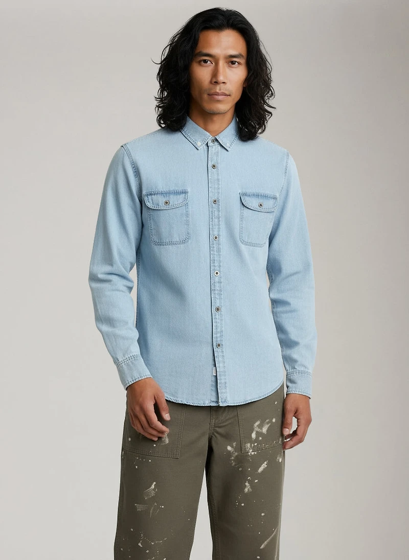 Two Pocket Denim Shirt