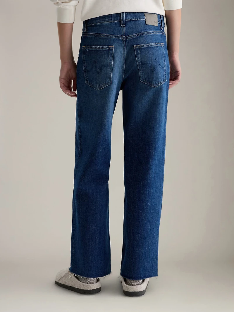 Saige Wide Leg Cropped Jeans