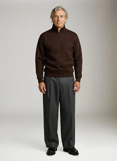 Midweight Fleece Half-Zip Pullover