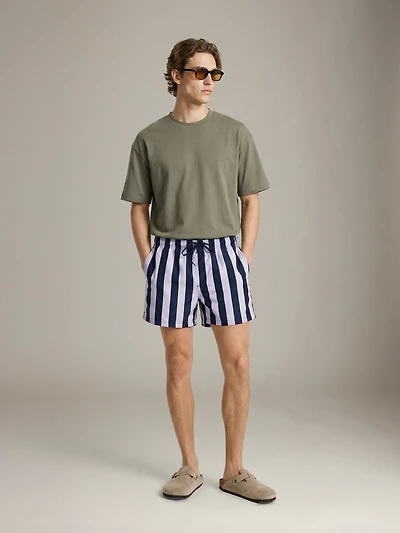 Dane Stripe Swim Shorts