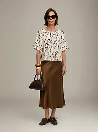Andra Keyhole Blouse