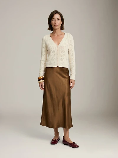 Gema Pointelle Cardigan