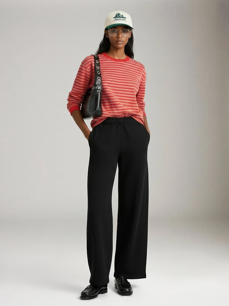 Nell Everyday Fleece Barrel Jogger