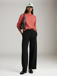 Nell Everyday Fleece Barrel Jogger