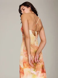 Aria Mesh Maxi Dress