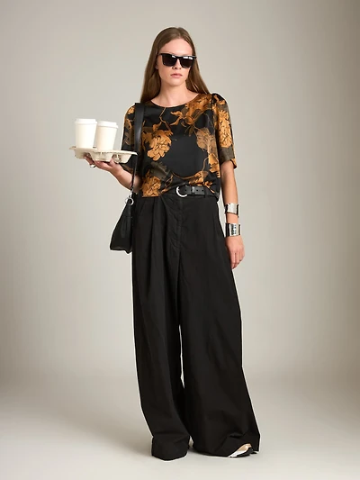 Adair Floral Print Blouse