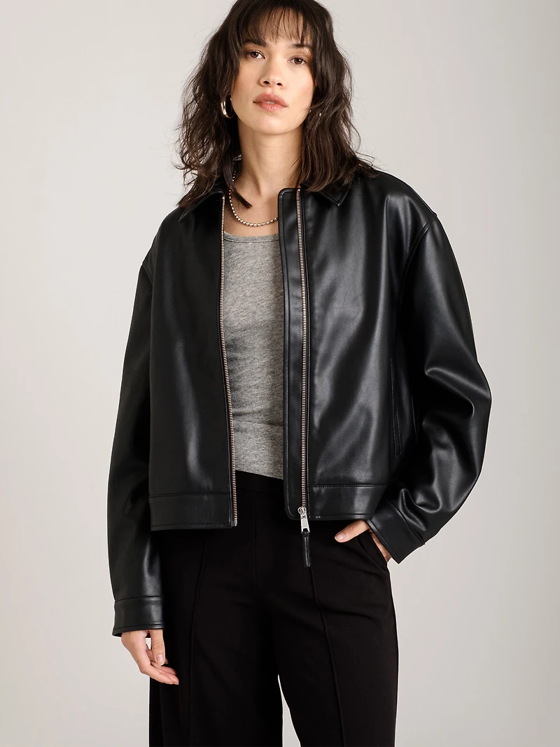 Charlize Relaxed Zip Jacket