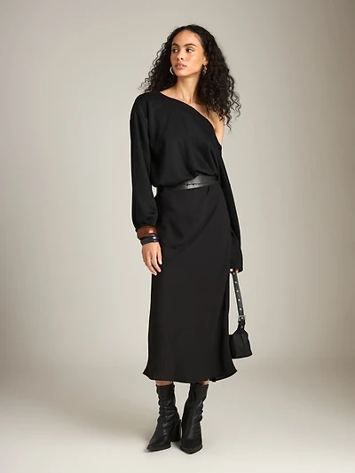 Darci Bias Midi Skirt