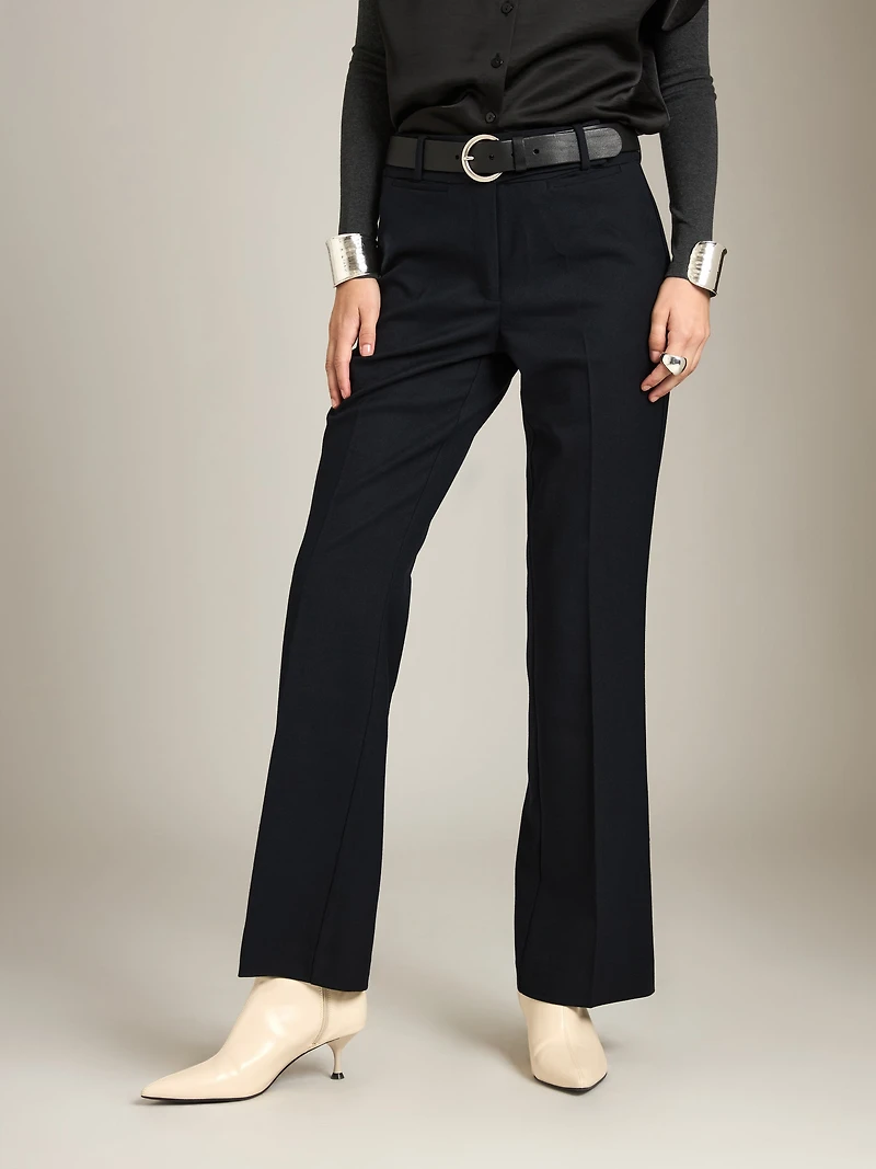 Joan Midrise Flare Trouser