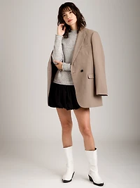 Speckled Mina Roll Neck Pullover Sweater