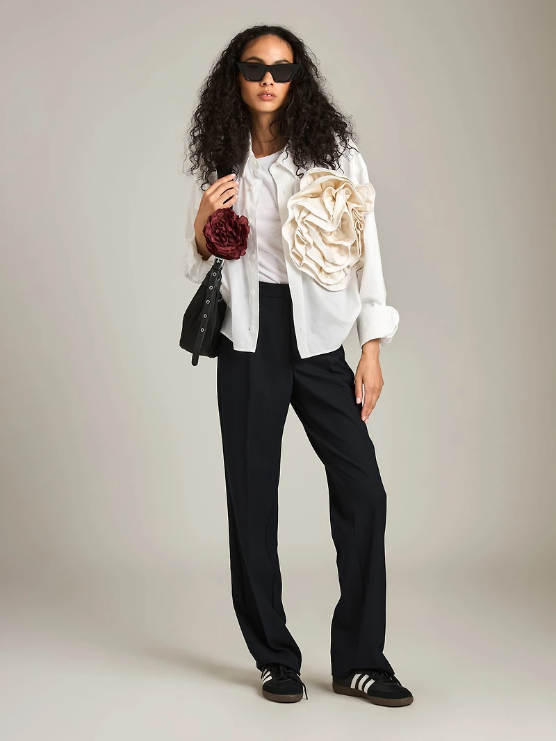Virginia Suiting Straight Leg Pants