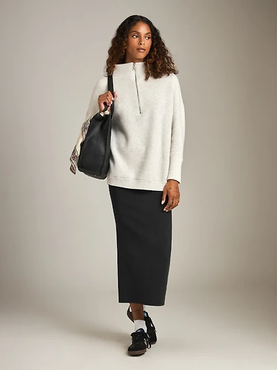 Leeza Column Pencil Skirt
