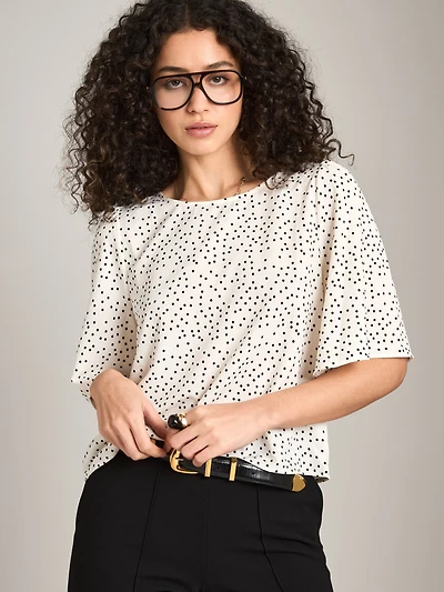 Printed Adair Blouse