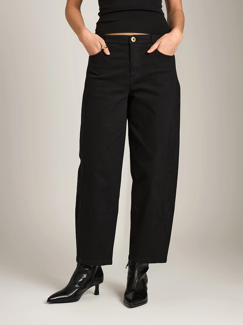 Julie Cropped Barrel Pants