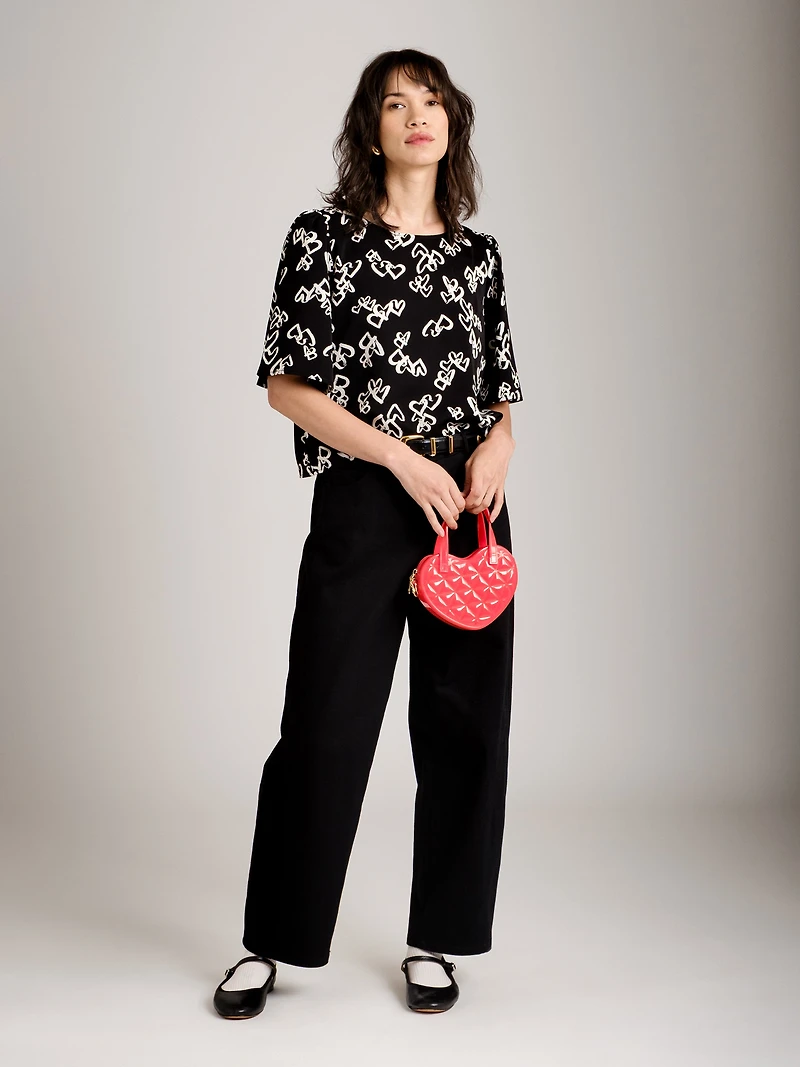 Printed Adair Blouse