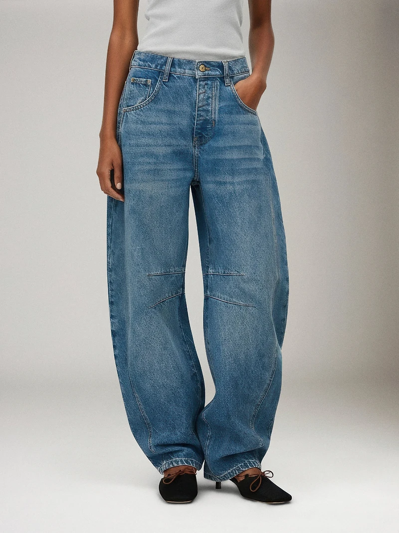 Good Luck Barrel Jeans - Ultra Light Beam