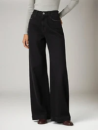 NCE Relaxed Wide Leg Jeans - Inkwell