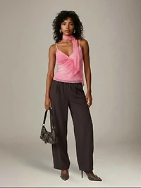 Elvira Mesh Tank and Scarf