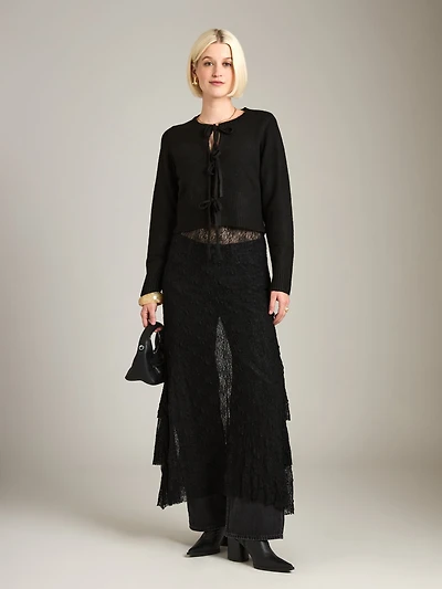 Dhalia Tie Cardigan