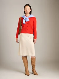 Yumi Pointelle Cardigan