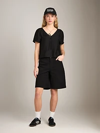 Mello Tie Peephole Top