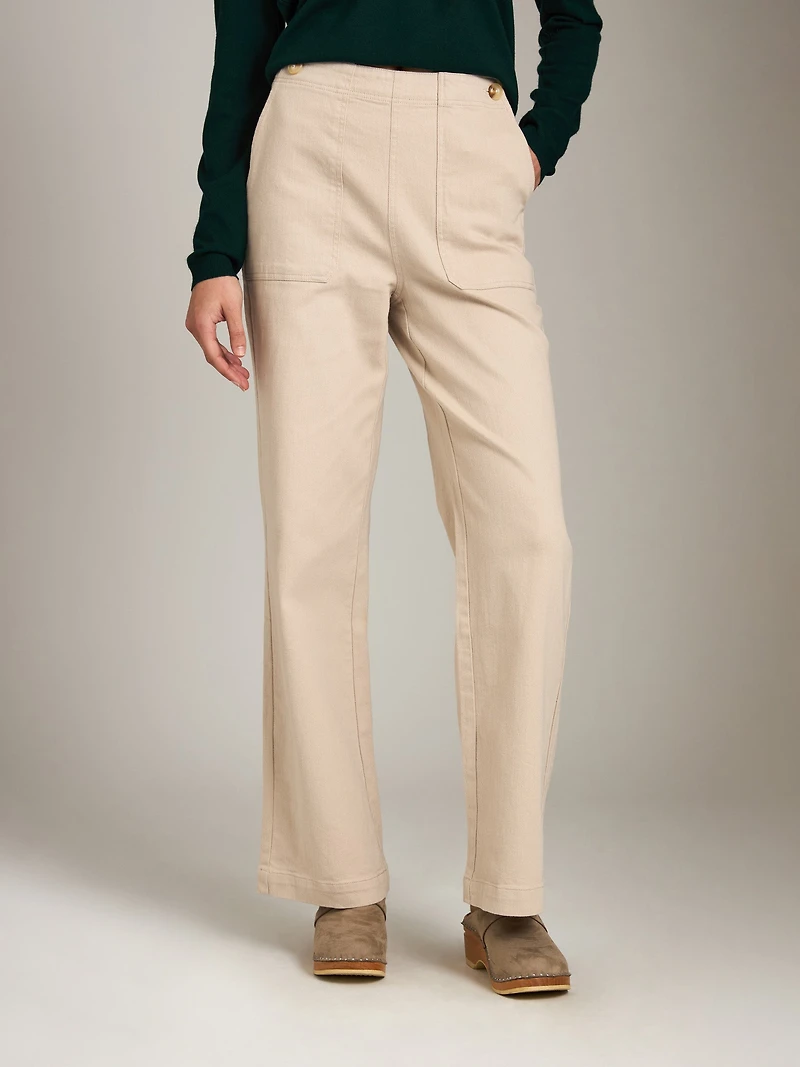 Devina Relaxed Pant - Sand