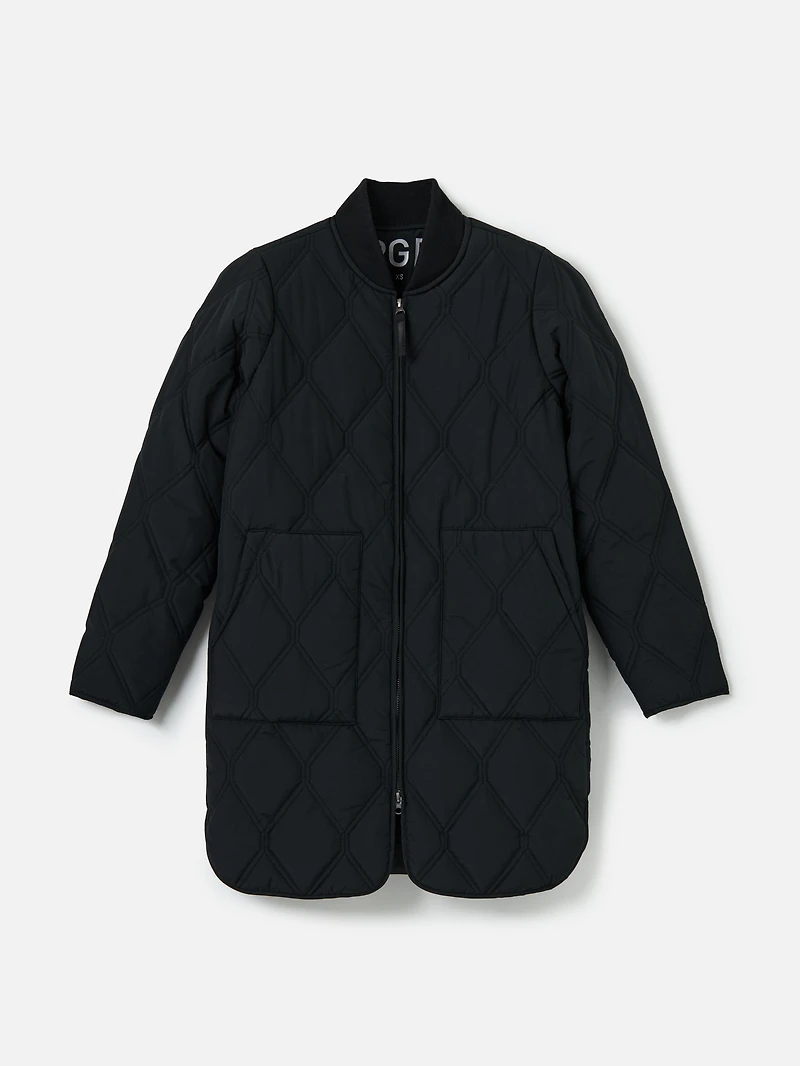 Jimmi Long Bomber Jacket