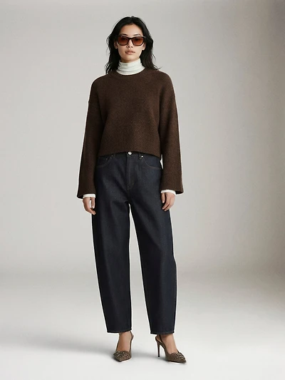 Eva Eco Crewneck Pullover Sweater
