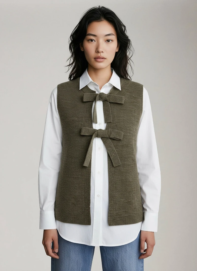 Silly Reversible Tie Vest