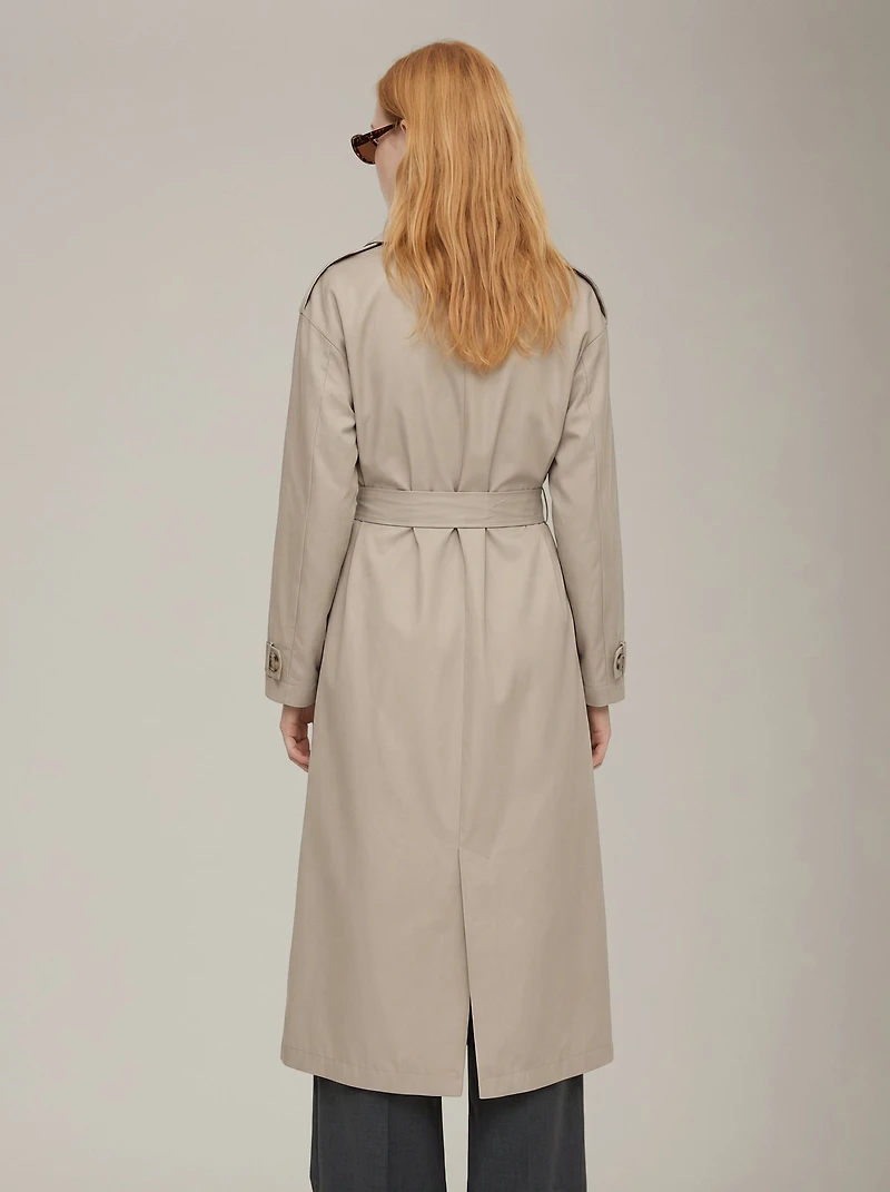 Line Long Trenchcoat