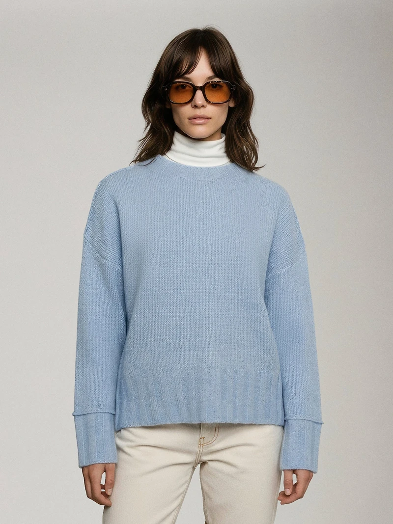 Tanya Crewneck Pullover Sweater