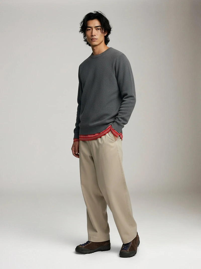 Tony Longsleeve Waffle Knit