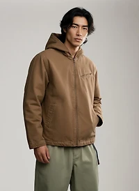 Hooded Canvas Jacket