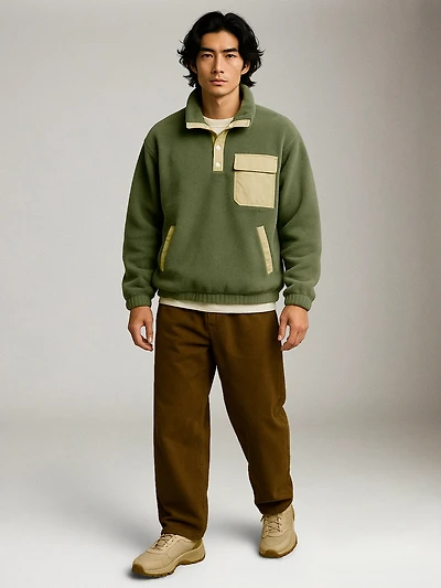 Floresta Fleece Pullover