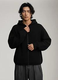 Knitted Zip Hoodie