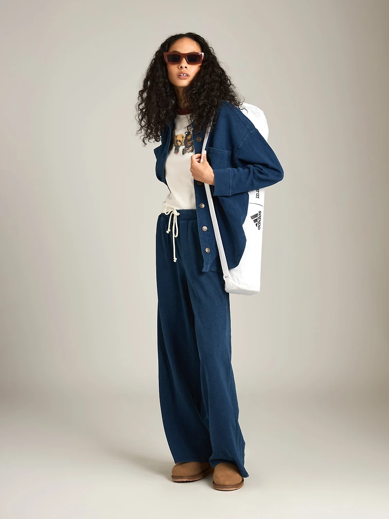 All Day Denim Knit Jacket