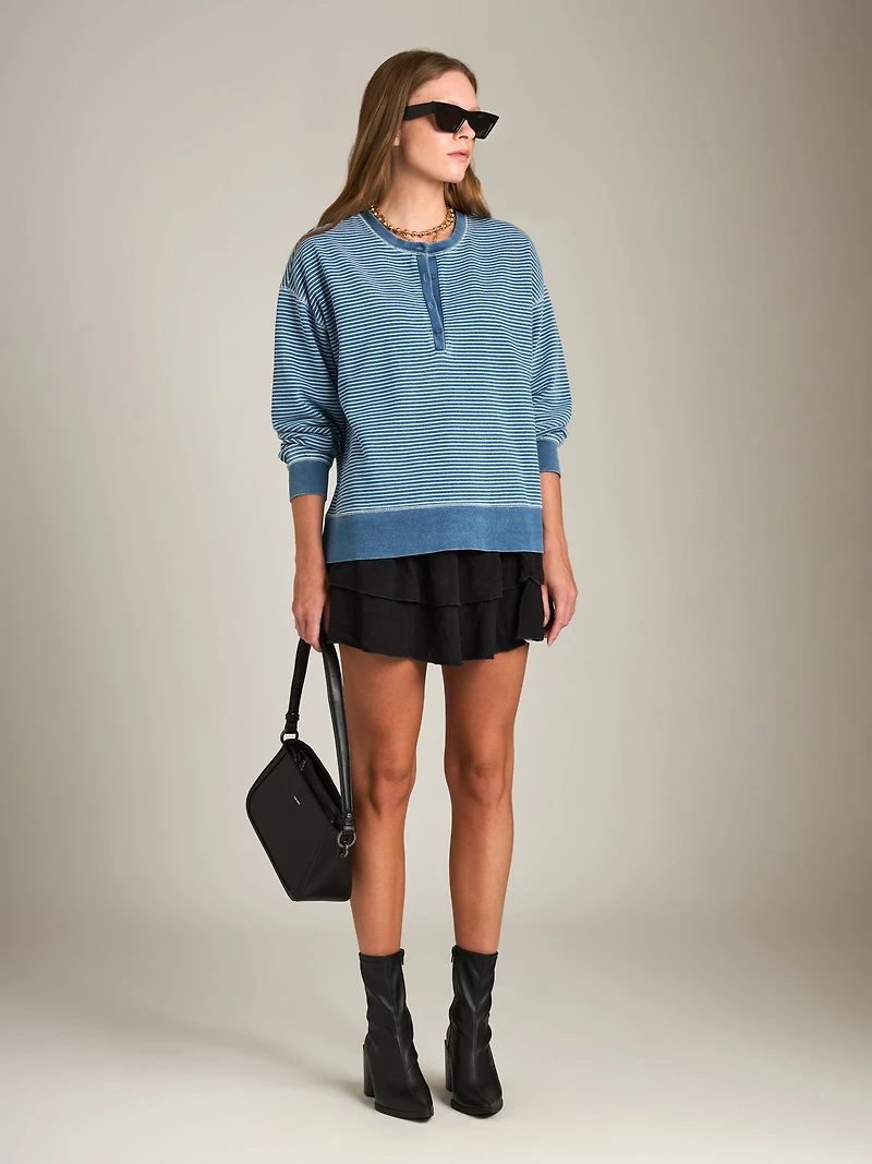Apollo Stripe Sweatshirt
