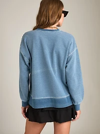 Apollo Stripe Sweatshirt