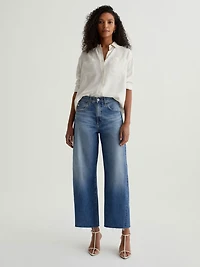 Hattie Barrel Cropped Jeans