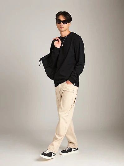 Cotton Jersey Longsleeve T-Shirt