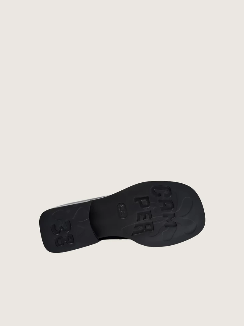 Donna Leather Loafers