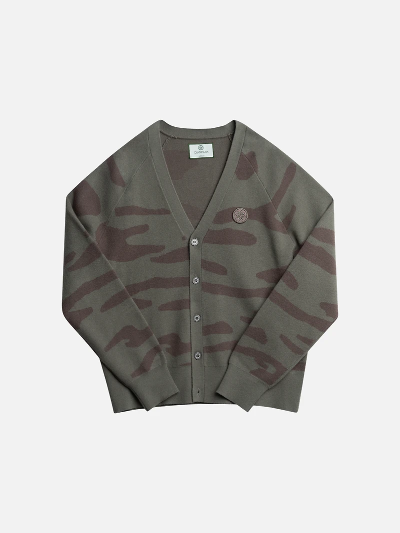 Camo Cardigan