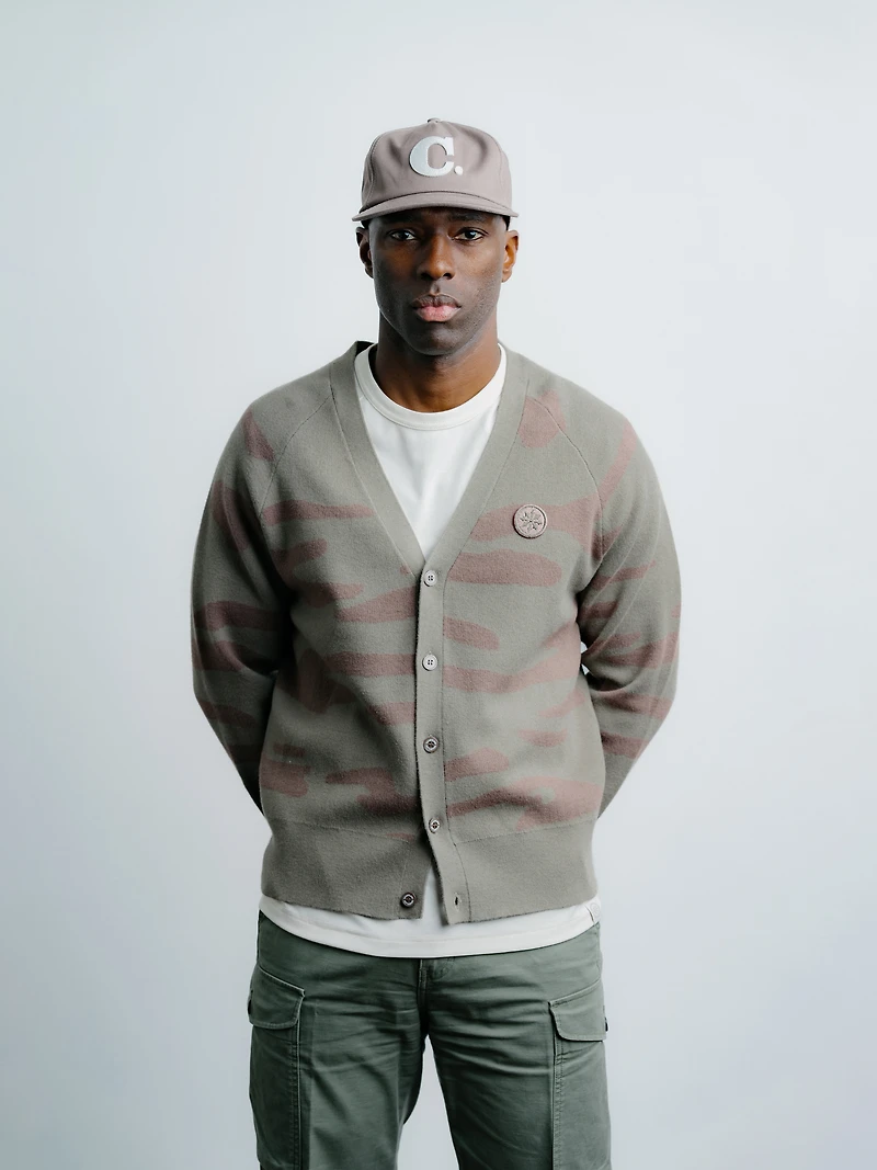 Camo Cardigan
