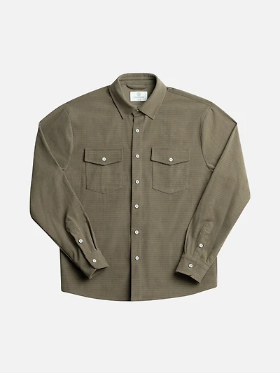 Textured Overshirt