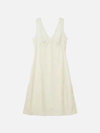 Lace Trim Midi Dress