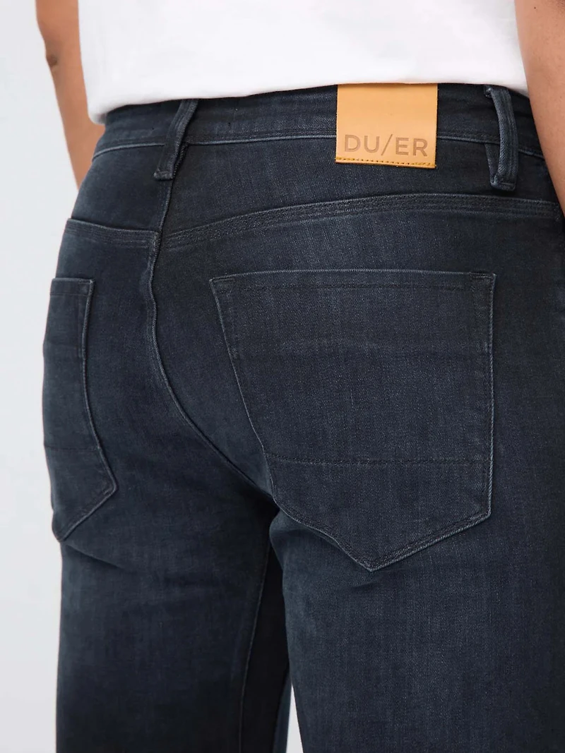 Performance Denim Plus Straight - Carbon Stone