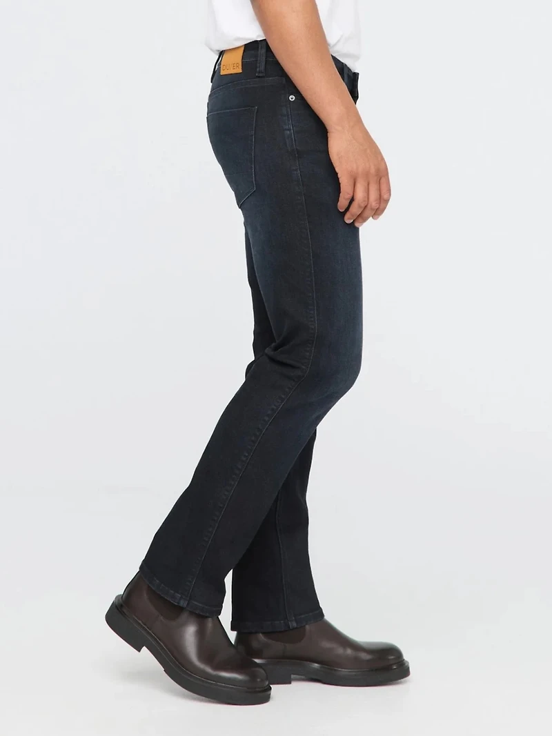 Performance Denim Plus Straight - Carbon Stone