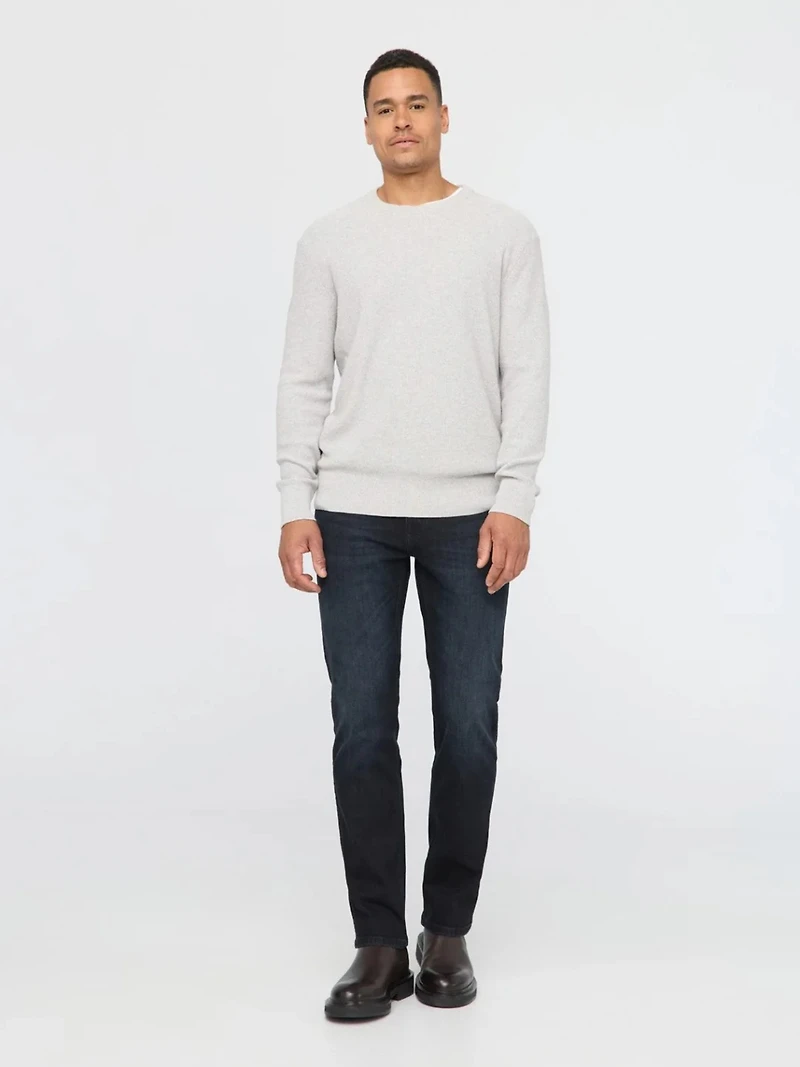 Performance Denim Plus Straight - Carbon Stone